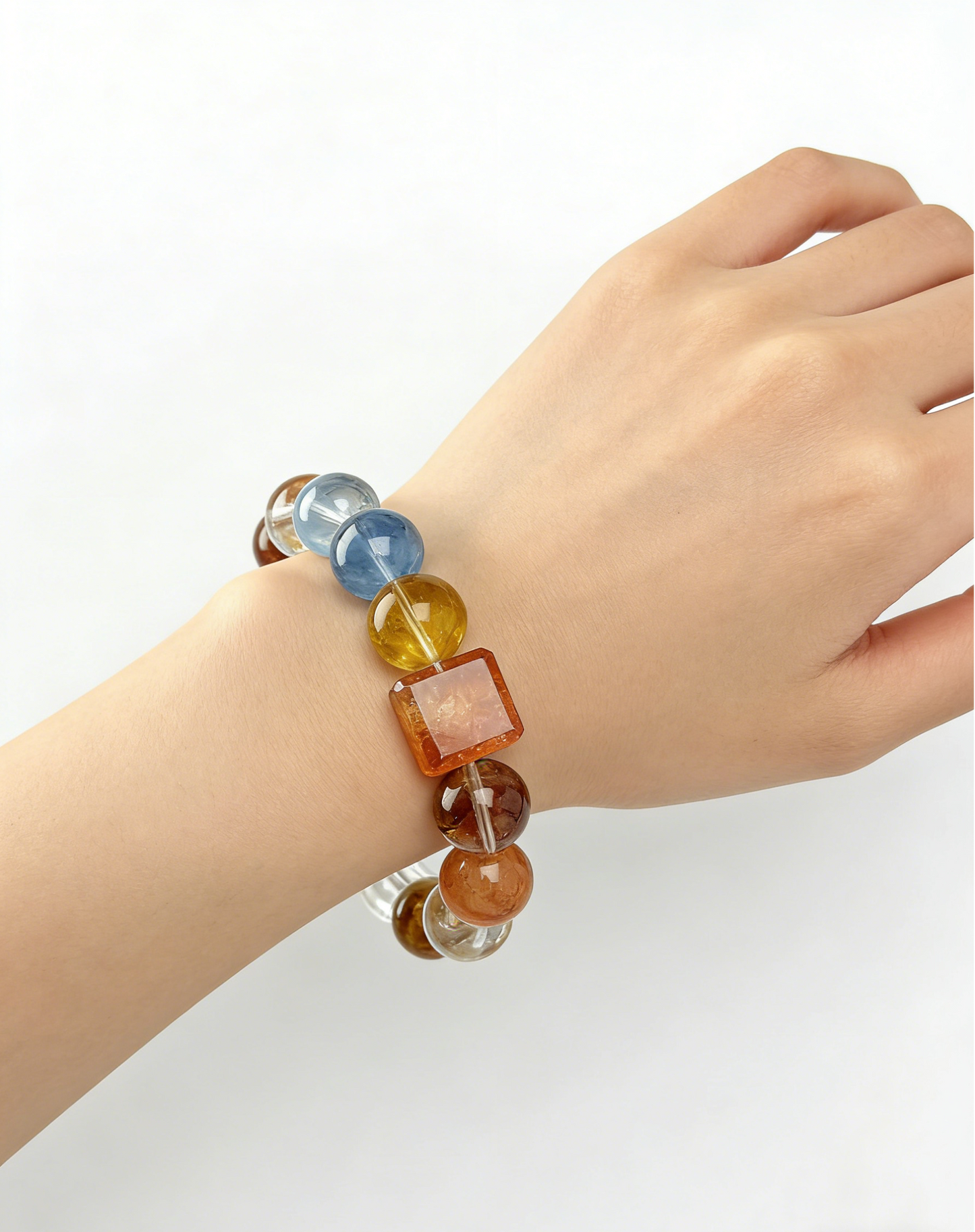 Harmony & Clarity Crystal Bracelet – Balance & Calm