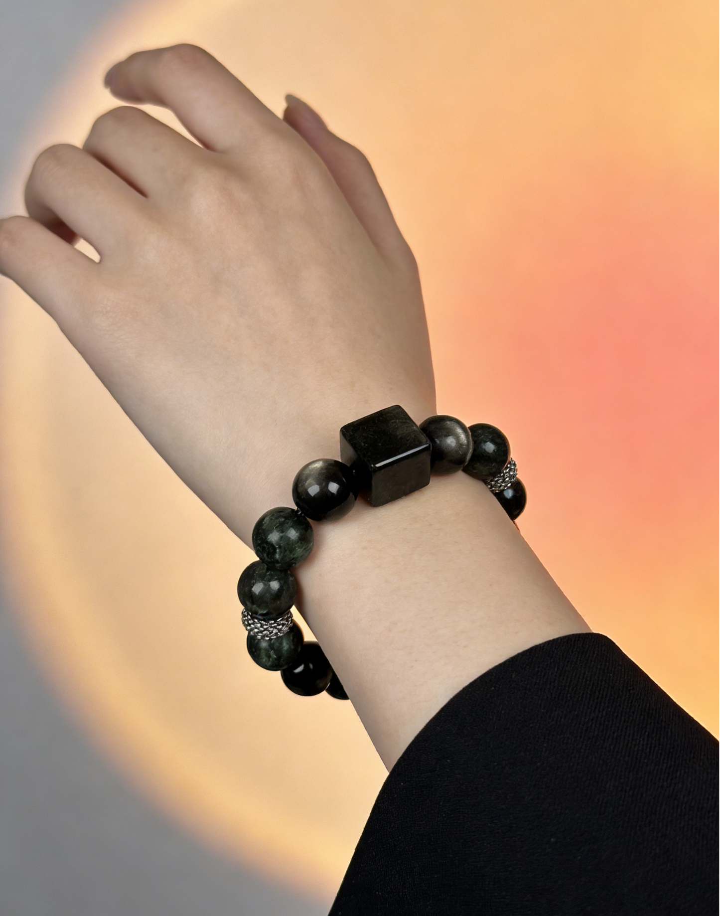 Wealth & Protection Crystal Bracelet – Ground & Manifest