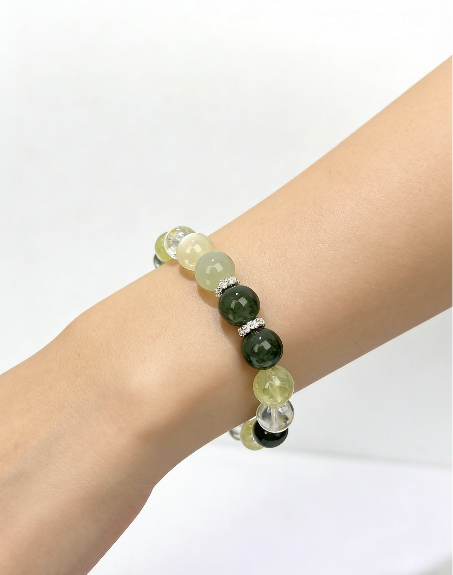 Wealth & Calm Crystal Bracelet – Attract Fortune, Soothe Mind