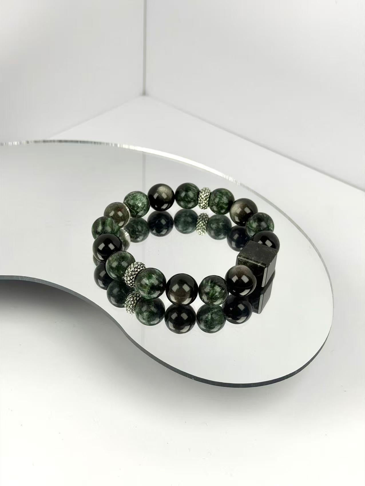 Wealth & Protection Crystal Bracelet – Ground & Manifest
