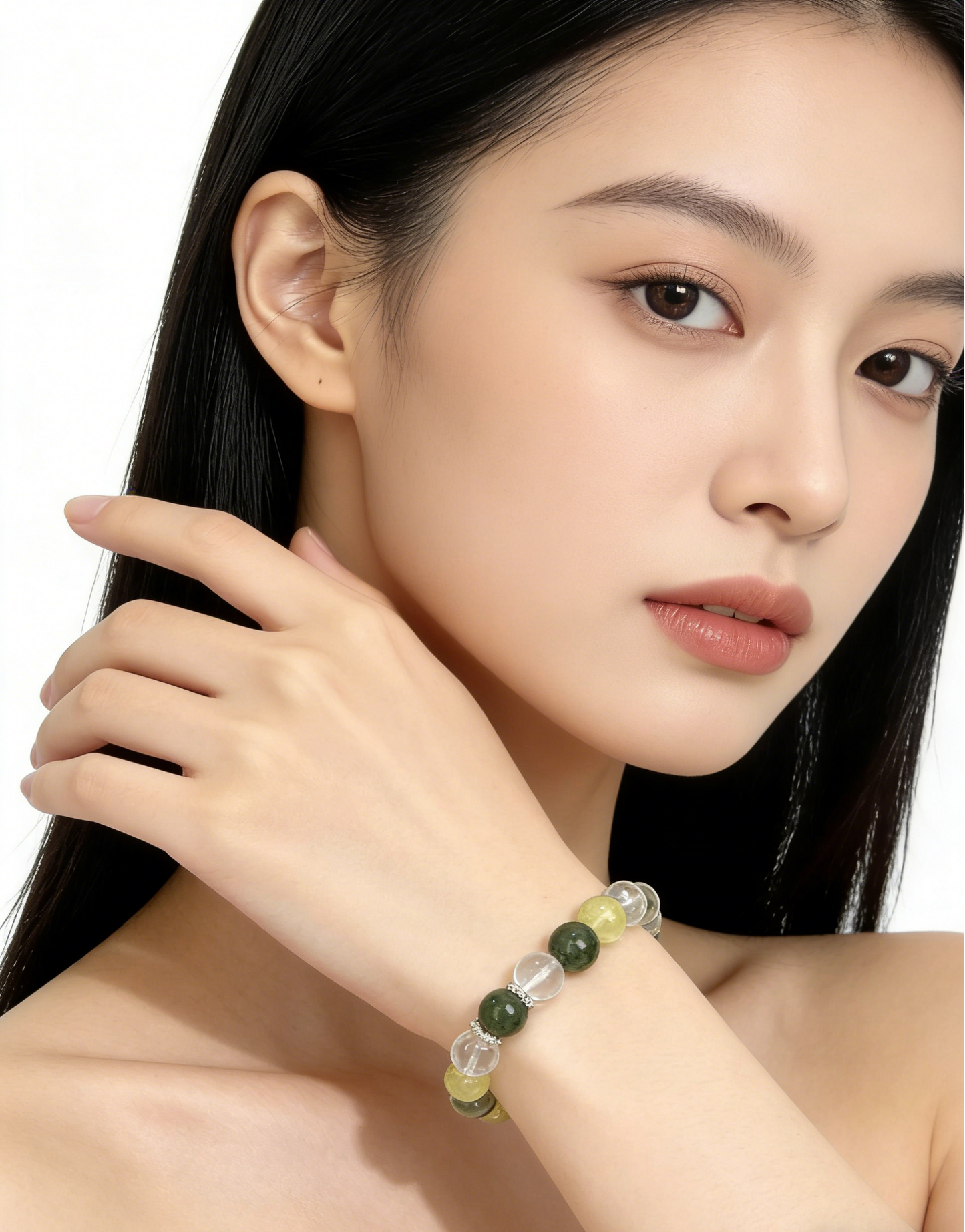 Wealth & Calm Crystal Bracelet – Attract Fortune, Soothe Mind