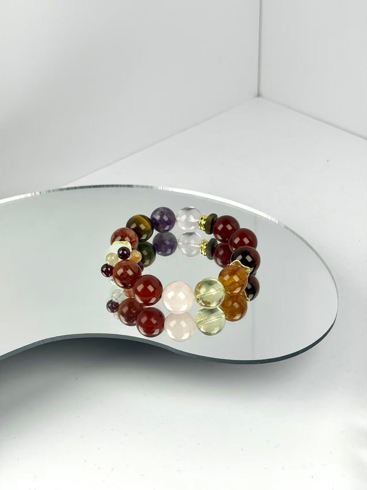 Multi-Gemstone Bracelet – Balance Chakras, Attract Good Fortune