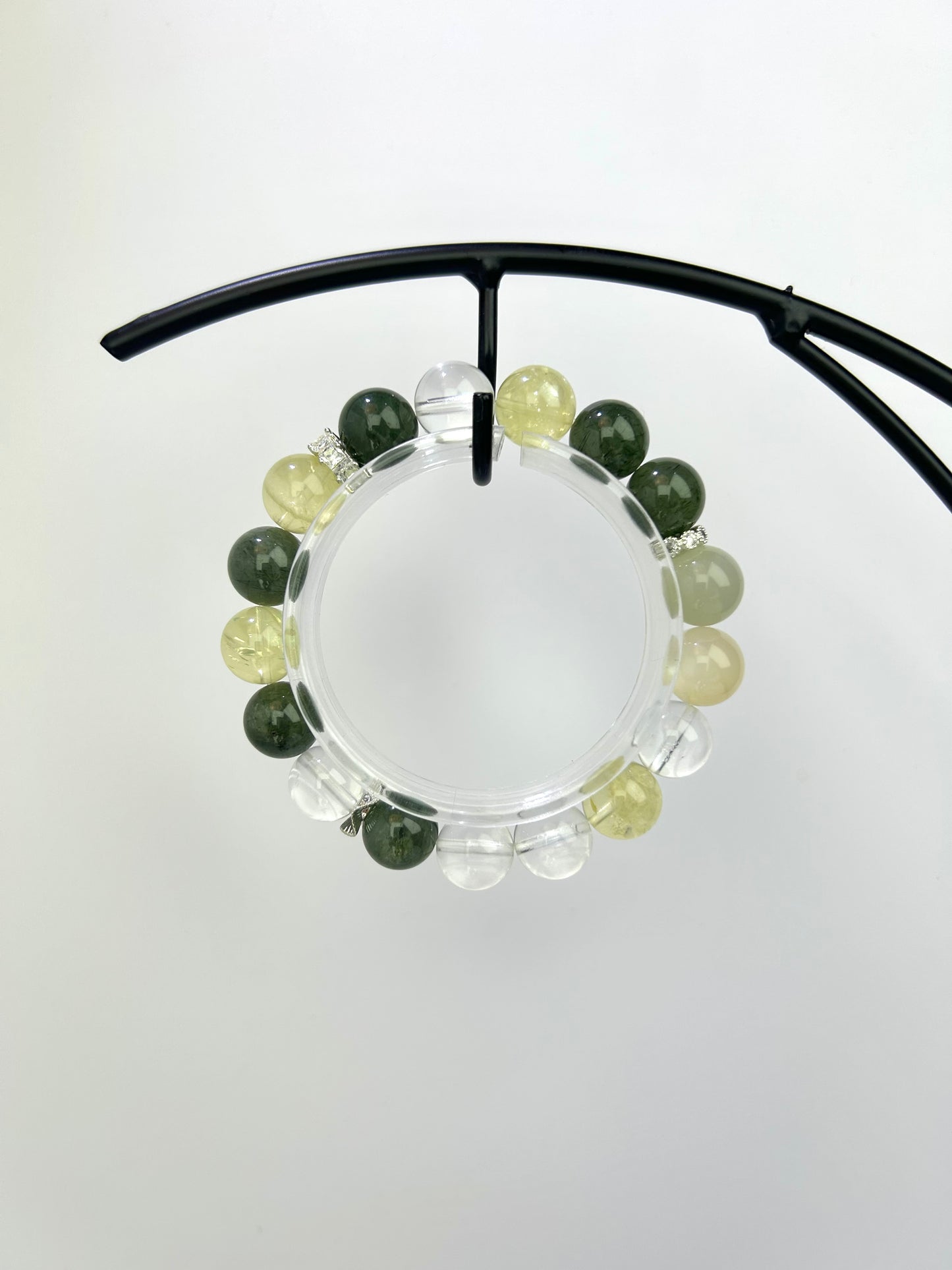 Wealth & Calm Crystal Bracelet – Attract Fortune, Soothe Mind