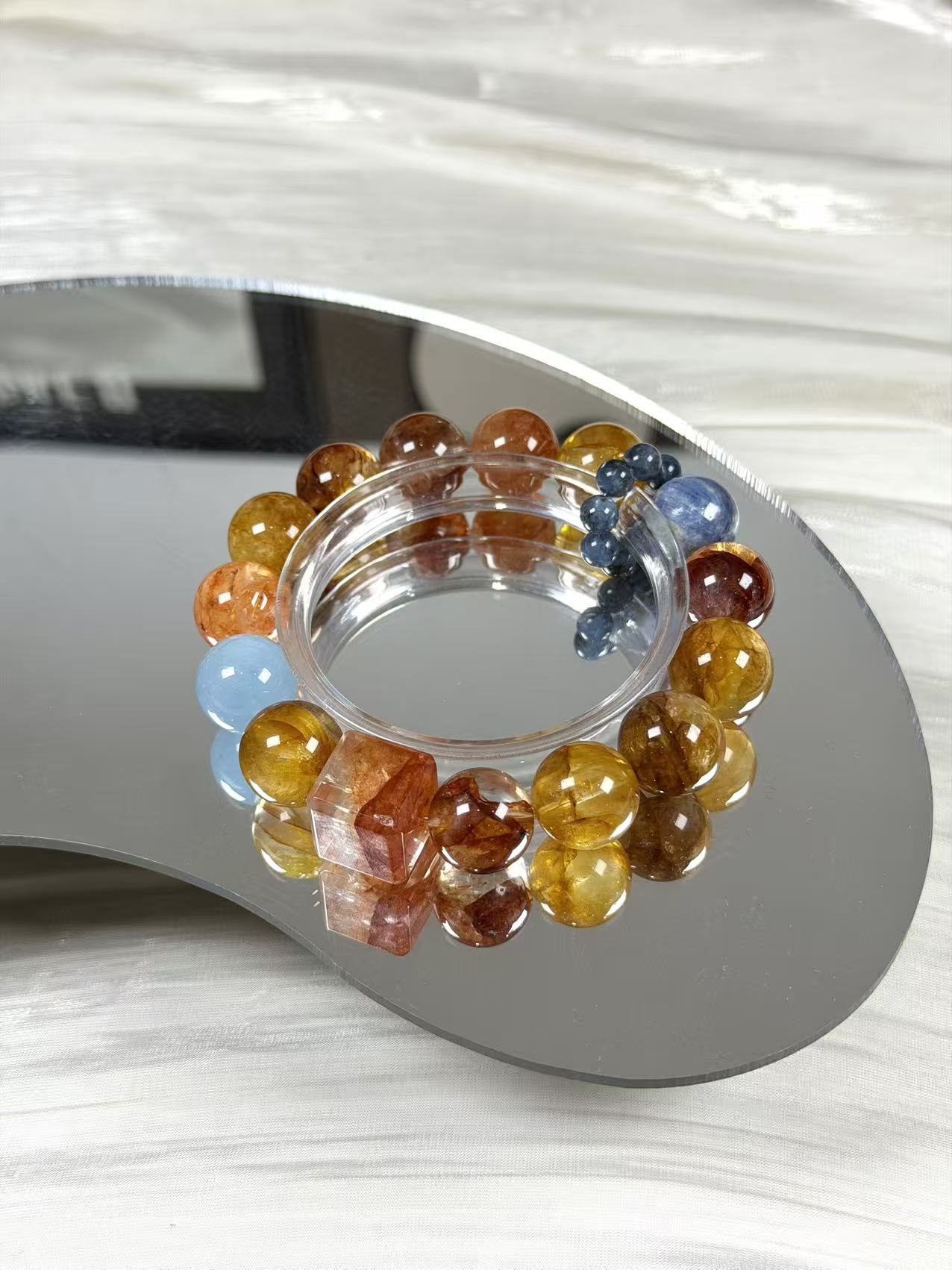 Harmony & Clarity Crystal Bracelet – Balance & Calm