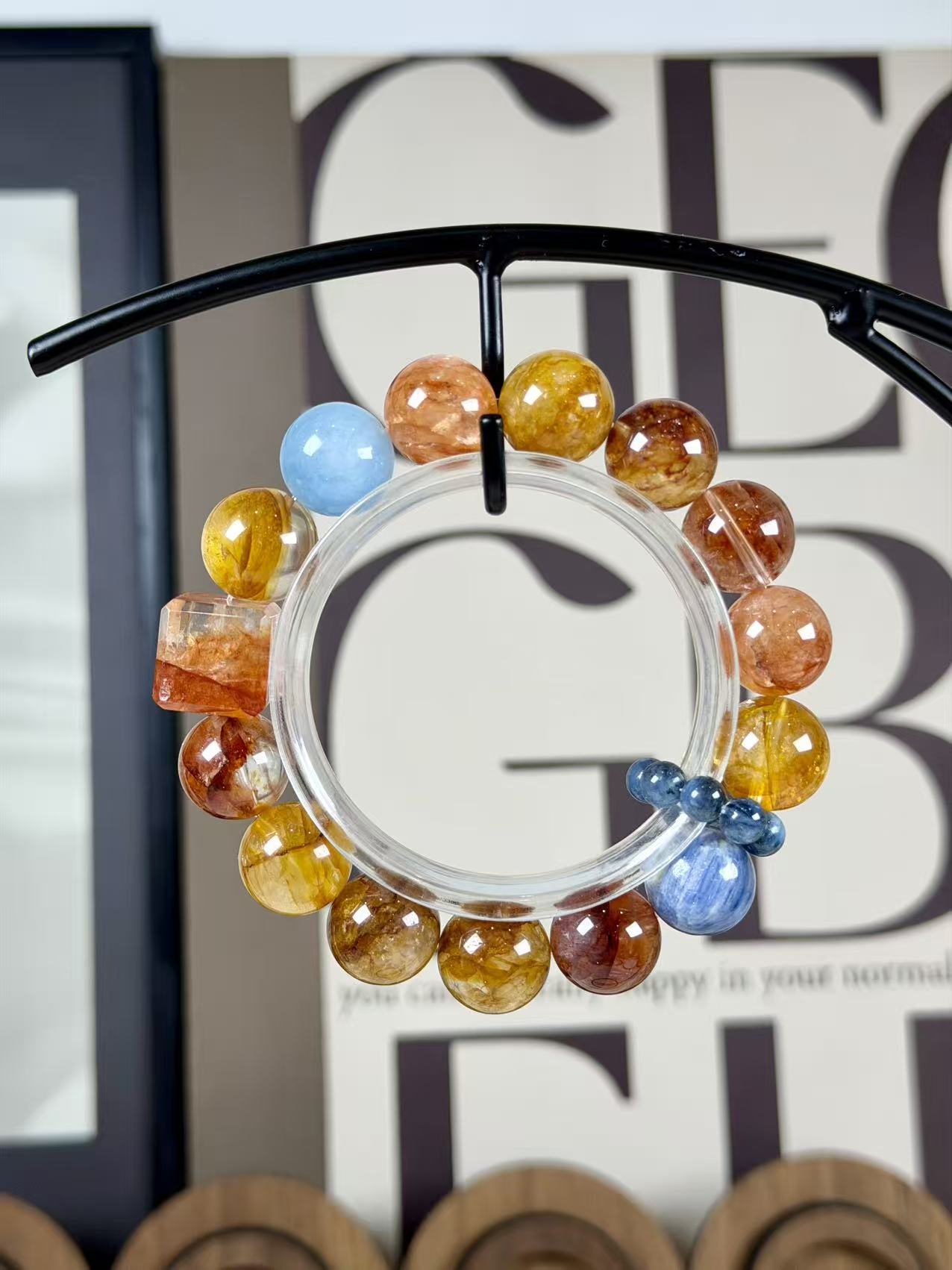 Harmony & Clarity Crystal Bracelet – Balance & Calm