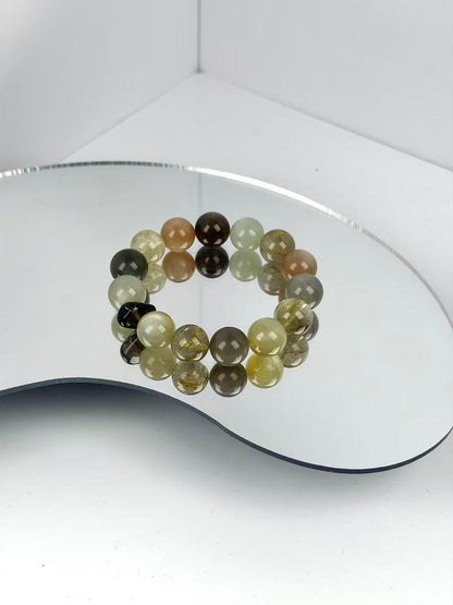 Wealth & Calm Crystal Bracelet – Attract Abundance, Calm Your Mind
