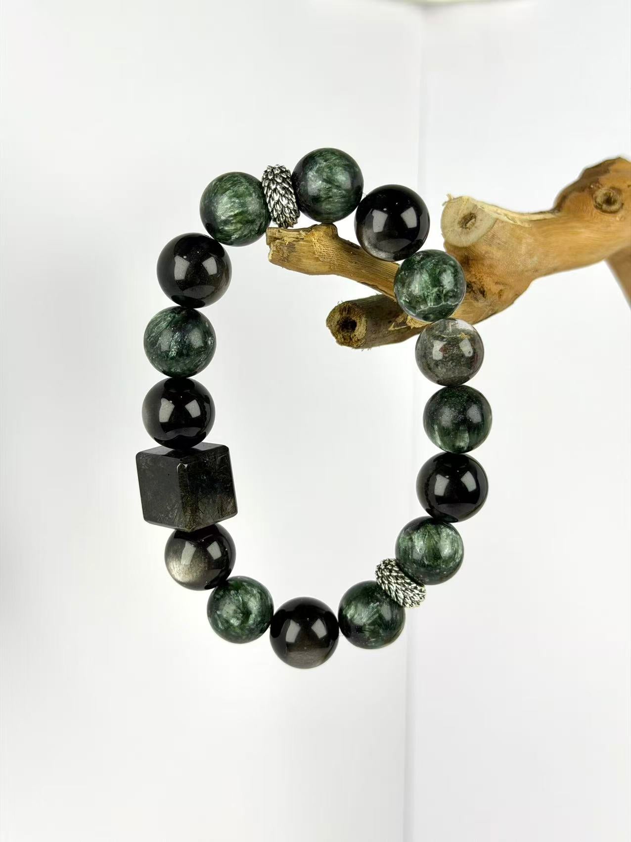 Wealth & Protection Crystal Bracelet – Ground & Manifest