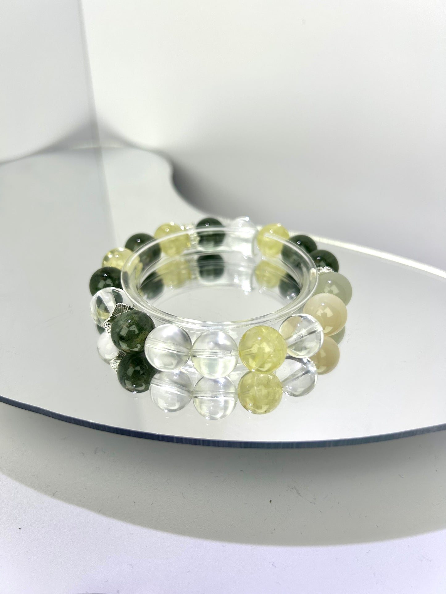 Wealth & Calm Crystal Bracelet – Attract Fortune, Soothe Mind